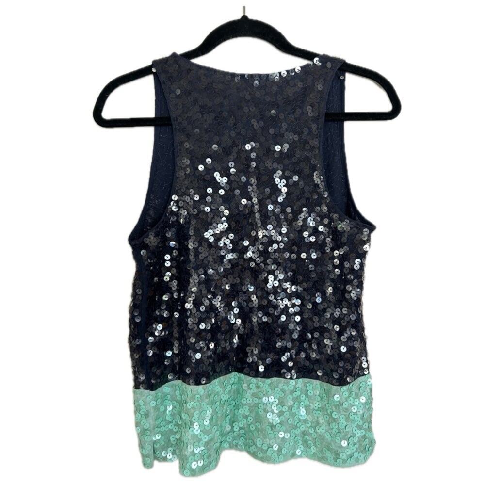 JCrew Color Block Sequin Tank - Picture 2 of 4